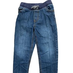 carter’s®️ Toddler 4T Elastic Waistband with Functional Drawstring Jeans 👖